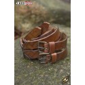 Ceinture Jumelle - Marron