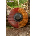 Bouclier Drang Rouge / Bois - ø50 cm